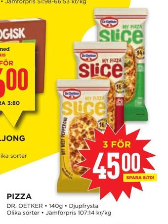 Willys Pizza erbjuda