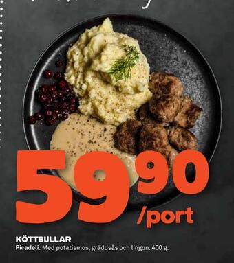 Stora Coop Köttbullar erbjuda