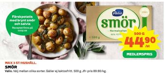 Coop Valio smör erbjuda
