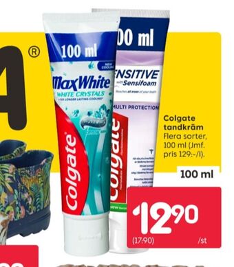 Rusta Colgate tandkräm erbjuda