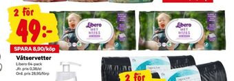 City Gross Libero tvättservetter erbjuda