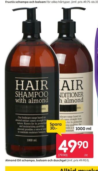 Rusta Almond oil balsam erbjuda