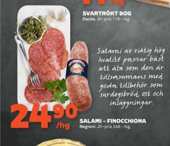 Stora Coop Negroni salami erbjuda