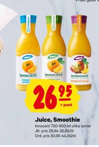 City Gross Innocent juice erbjuda