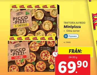 Lidl TRATTORIA ALFREDO Minipizza erbjuda