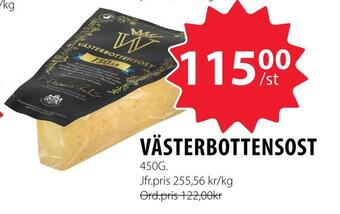 Handlar'n Västerbottensost erbjuda