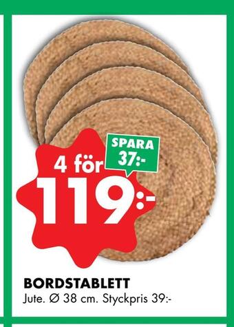 ÖoB Bordstablett erbjuda