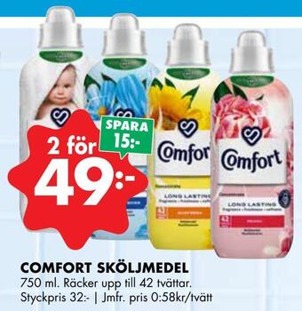 ÖoB Comfort sköljmedel erbjuda