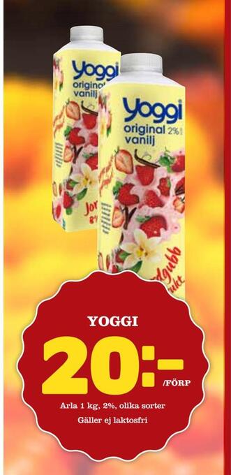 MatArket Yoggi erbjuda