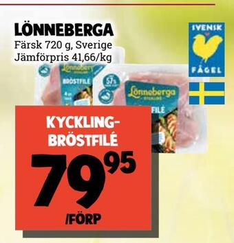 MatArket Kyckling bröstfilé erbjuda