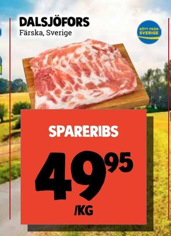 MatArket Spareribs erbjuda