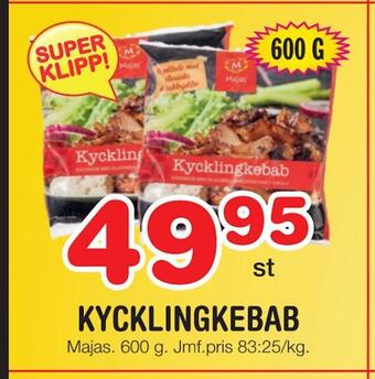 Nya Pulsen Kycklingkebab erbjuda