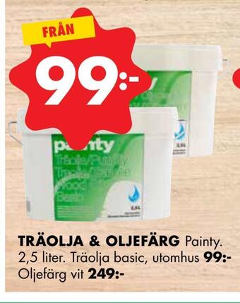 ÖoB Träolja & oljefärg erbjuda