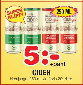Nya Pulsen Cider erbjuda