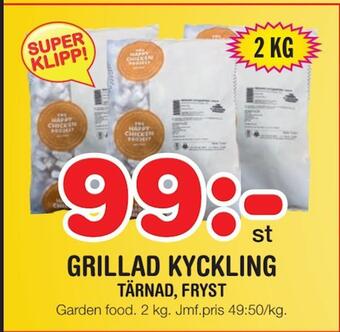 Nya Pulsen Grillad kyckling erbjuda