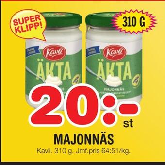 Nya Pulsen Majonnäs erbjuda