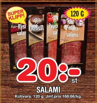 Nya Pulsen Salami erbjuda