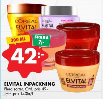 ÖoB Elvital inpackning erbjuda