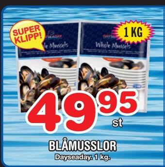 Nya Pulsen Blåmusslor erbjuda