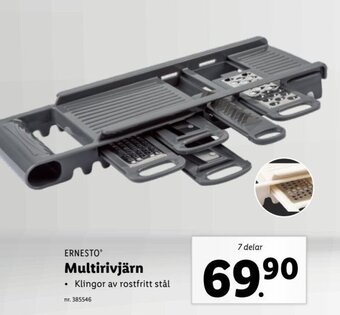 Lidl ERNESTO Multirivjärn erbjuda