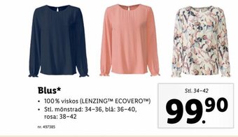 Lidl Blus erbjuda