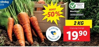 Lidl Morötter erbjuda