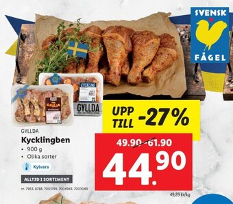 Lidl GYLLDA Kycklingben erbjuda