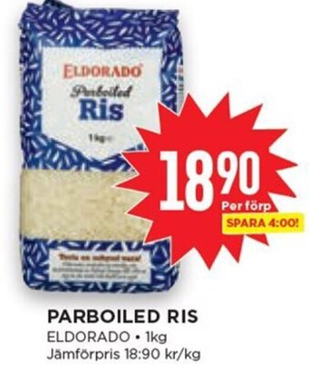 Willys PARBOILED RIS ELDORADO 1kg erbjuda