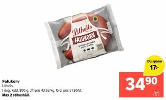 Coop Extra Falukorv erbjuda