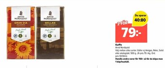 Coop Extra Kaffe erbjuda