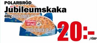 Matdax POLARBRÖD Jubileumskaka erbjuda
