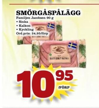 Supergrossen SMÖRGÅSPÅLÄGG erbjuda