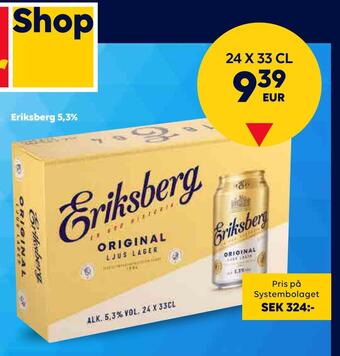 Border Shop Eriksberg 5,3% erbjuda