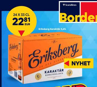 Border Shop Eriksberg karaktär 5,4% erbjuda