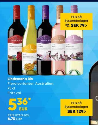 Border Shop Lindeman's bin erbjuda