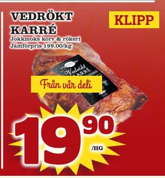minmatbutik Vedrökt karré erbjuda