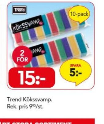 Bo Ohlsson Trend kökssvamp erbjuda
