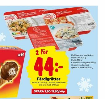 City Gross Färdigrätter erbjuda