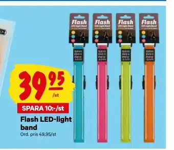 City Gross Led Flash light band erbjuda