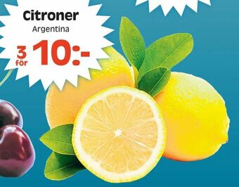 Götgatsbacken Citroner erbjuda