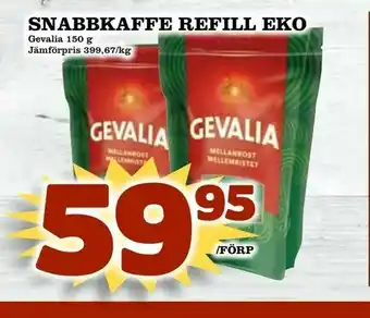 Snabbkaffe refill eko