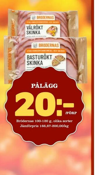 Matdax Pålägg erbjuda