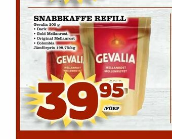Matdax Snabbkaffe refill erbjuda