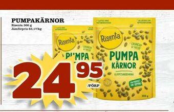 Matdax Pumpakärnor erbjuda