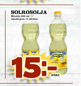 Matdax Solrosolja erbjuda
