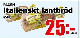 Matdax Italienskt lantbröd erbjuda