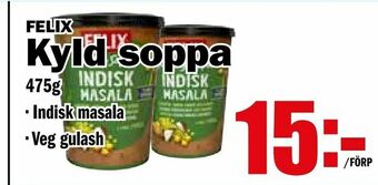 Matdax Kyld soppa erbjuda
