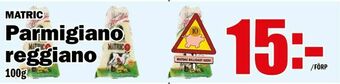 Matdax Parmigiano reggiano erbjuda