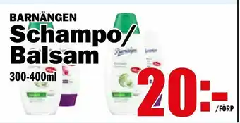 Matdax Schampo/ Balsam erbjuda