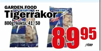 Matdax Tigerräkor erbjuda